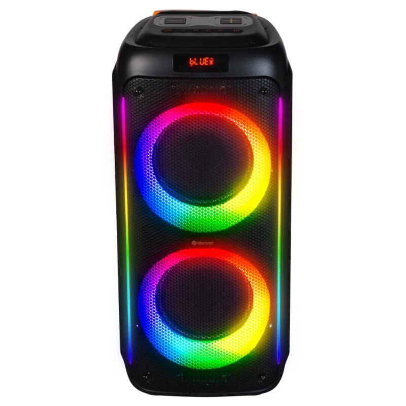Denver BPS-458 Altavoz para fiestas Negro 100 W