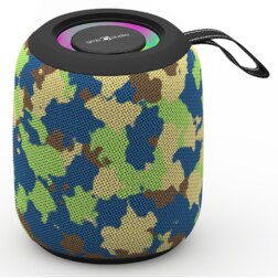 Gembird GMB Audio SPK-BT-LED-05-CM altavoz portátil o de fiesta Altavoz monofónico portátil Camuflaje 8 W