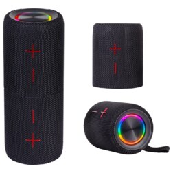 Trevi XR 8A44 DOUBLE Altavoz portátil estéreo Negro 20 W