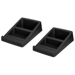 AISENS Soporte Universal De Sobremesa Para Altavoces, Negro