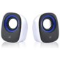 Ewent EW3513 altavoz De 1 vía Negro, Azul, Blanco Alámbrico 5 W