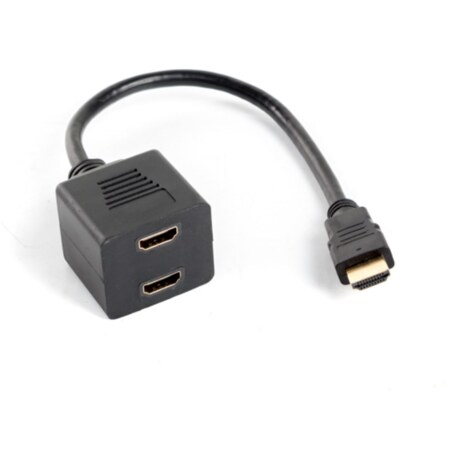 Lanberg AD-0019-BK divisor de video HDMI 2x HDMI