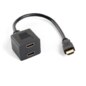Lanberg AD-0019-BK divisor de video HDMI 2x HDMI