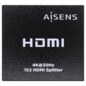 AISENS HDMI Duplicador 4k@30Hz 1x2 Con Alimentación, Negro