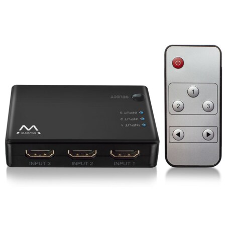 Ewent EW3730 interruptor de video HDMI