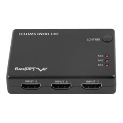 Lanberg SWV-HDMI-0003 interruptor de video