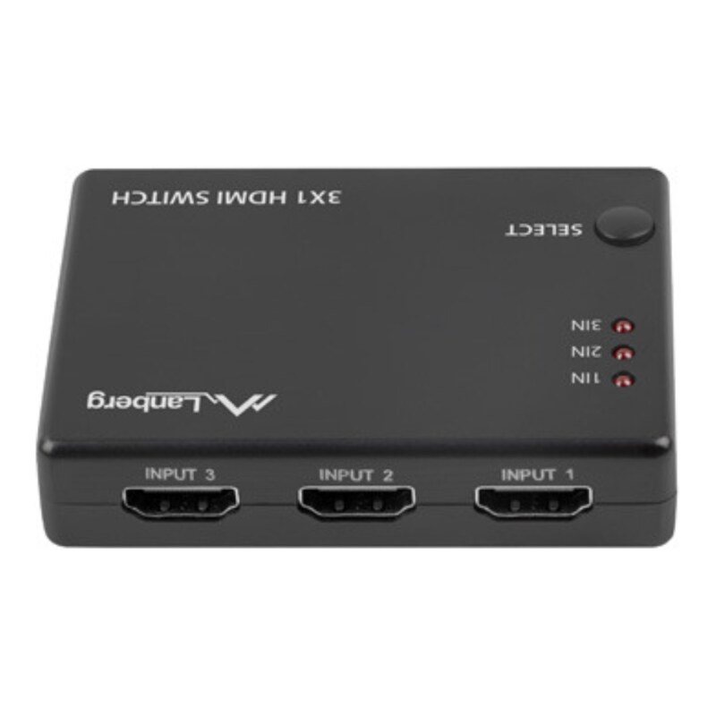 Lanberg SWV-HDMI-0003 interruptor de video