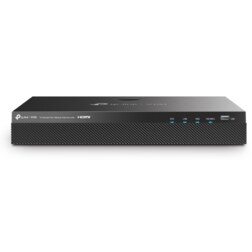 TP-Link VIGI NVR2016H-16P Grabadore de vídeo en red (NVR) Negro