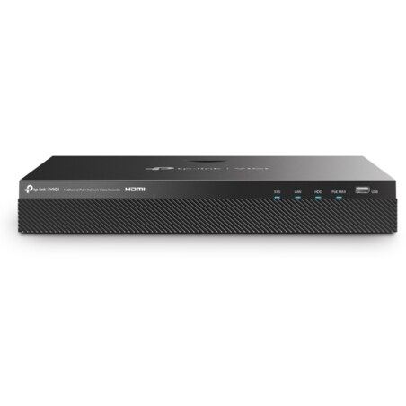 TP-Link VIGI NVR2016H-16P Grabadore de vídeo en red (NVR) Negro