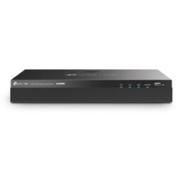 TP-Link VIGI NVR2016H-16MP Grabadore de vídeo en red (NVR) Negro