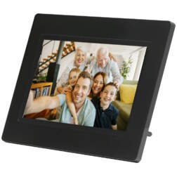 Denver PFF-710BLACK marco fotográfico digital Negro 17,8 cm (7") Pantalla táctil Wifi