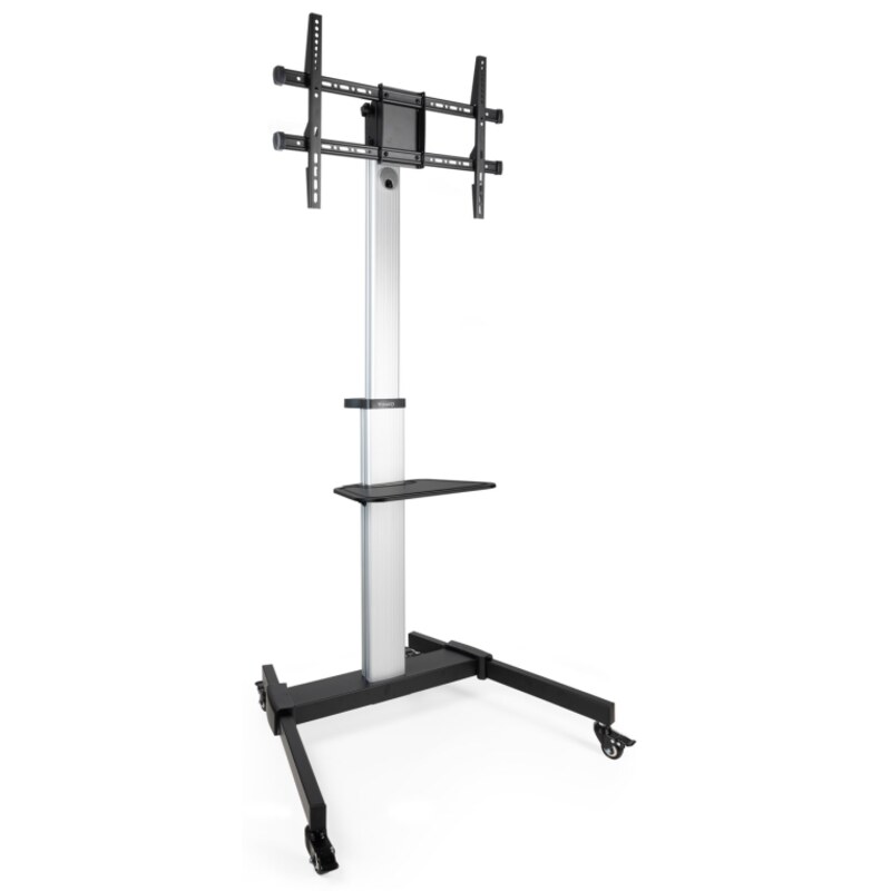 TooQ Hera Soporte de Suelo de Aluminio con Ruedas para Pantalla 37"-86"