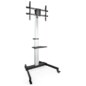 TooQ Hera Soporte de Suelo de Aluminio con Ruedas para Pantalla 37"-86"