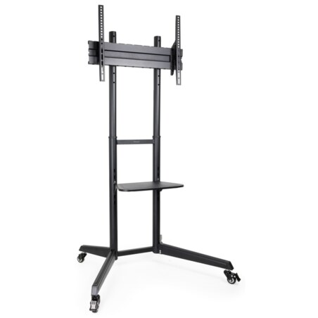 TooQ RAMSÉS Soporte de Suelo con Ruedas para Pantallas 37"- 70", Negro