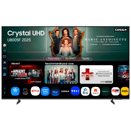 Samsung TU43U8005FU 109,2 cm (43") 4K Ultra HD Smart TV Wifi Negro