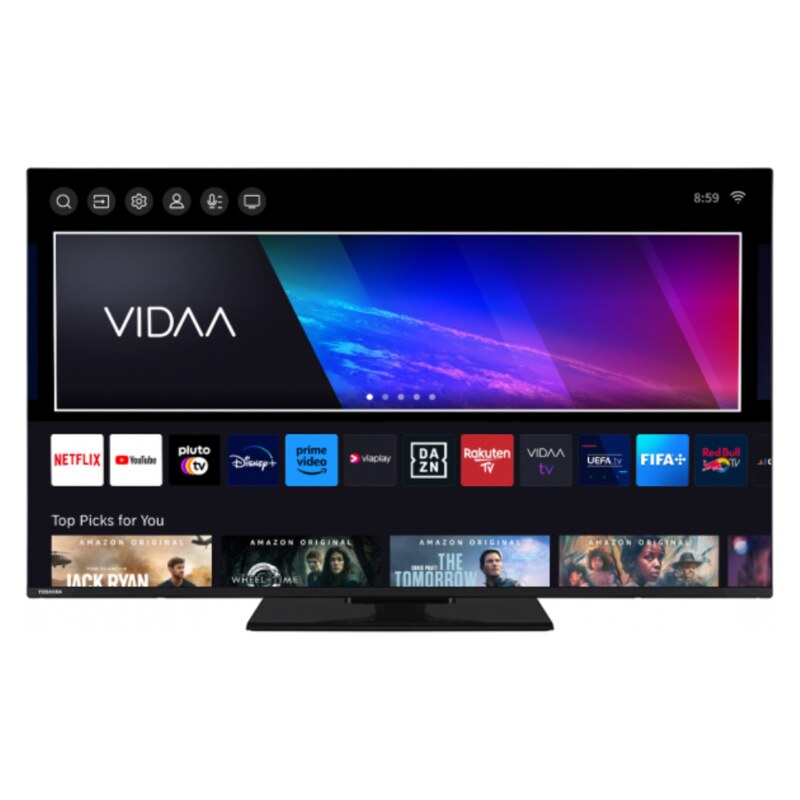 Toshiba 55UV3463DG Televisor 139,7 cm (55") 4K Ultra HD Smart TV Negro 300 cd / m²
