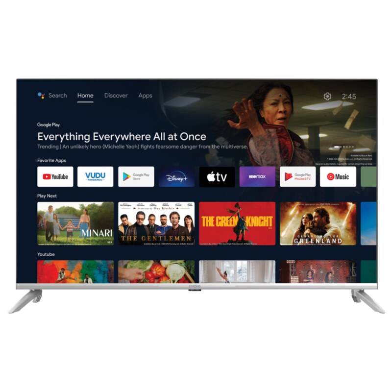 Strong 43UD6593 109,2 cm (43") 4K Ultra HD Smart TV Wifi Plata 250 cd / m²