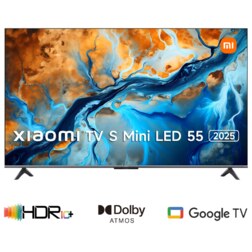 Xiaomi TV S Mini LED 55 139,7 cm (55") 4K Ultra HD Smart TV Wifi Negro 1200 cd / m²