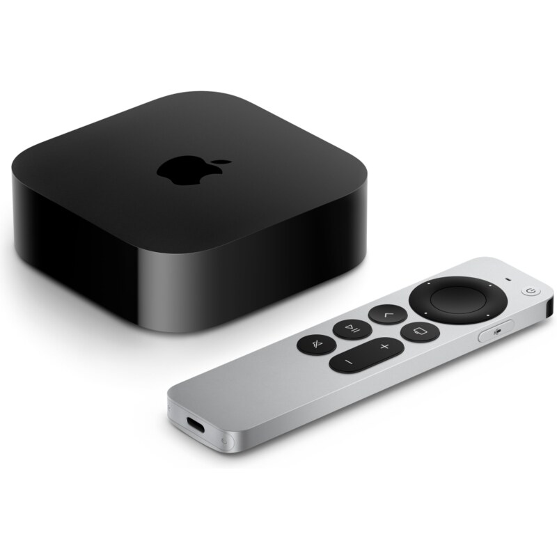 Apple TV 4K Negro, Plata 4K Ultra HD 128 GB Wifi Ethernet