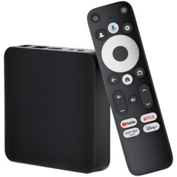 Leotec LETVBOXGC06 convertidor de Smart TV Negro 4K Ultra HD 32 GB Wifi Ethernet