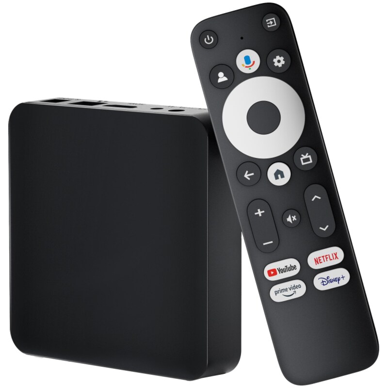 Leotec LETVBOXGC06 convertidor de Smart TV Negro 4K Ultra HD 32 GB Wifi Ethernet