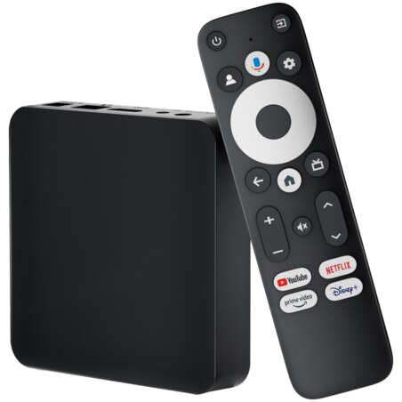 Leotec LETVBOXGC06 convertidor de Smart TV Negro 4K Ultra HD 32 GB Wifi Ethernet