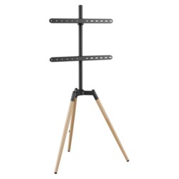 Gembird TVS-65S-01 soporte para TV 165,1 cm (65") Negro, Madera