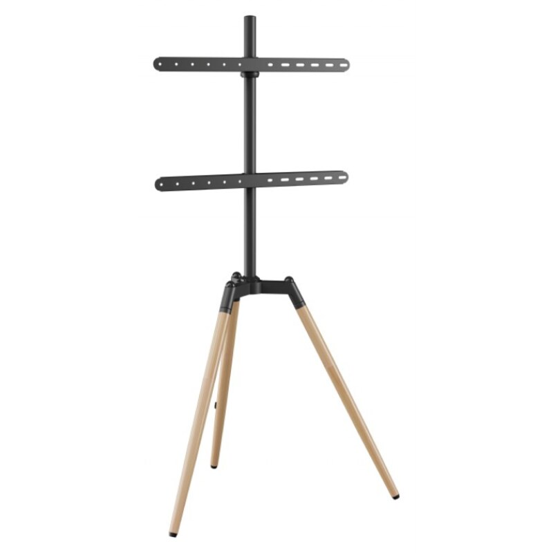 Gembird TVS-65S-01 soporte para TV 165,1 cm (65") Negro, Madera