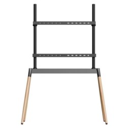 Gembird TVS-86F-01-BK soporte para TV 2,18 m (86") Negro, Madera