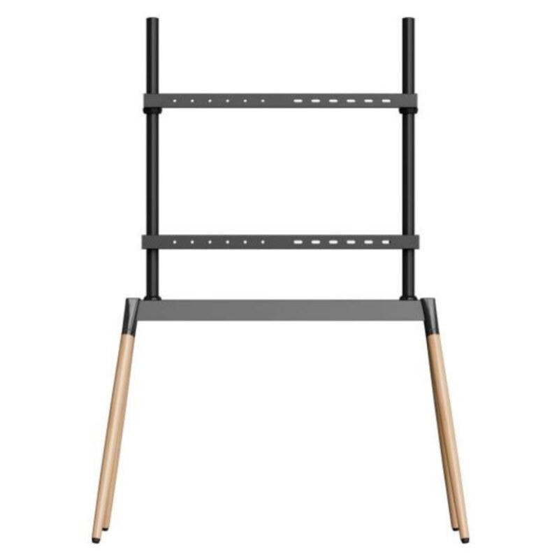 Gembird TVS-86F-01-BK soporte para TV 2,18 m (86") Negro, Madera