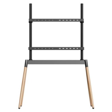 Gembird TVS-86F-01-BK soporte para TV 2,18 m (86") Negro, Madera