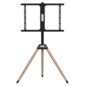 Gembird TVS-75ST-01 soporte para TV 190,5 cm (75") Negro, Madera