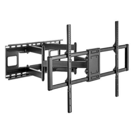 Gembird WM-120ST-01 soporte para TV 3,05 m (120") Negro