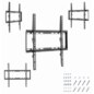 Gembird WM-55F-04 soporte para TV 139,7 cm (55") Negro