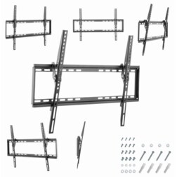 Gembird WM-70T-03 soporte para TV 177,8 cm (70") Negro