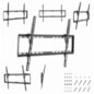 Gembird WM-70T-03 soporte para TV 177,8 cm (70") Negro