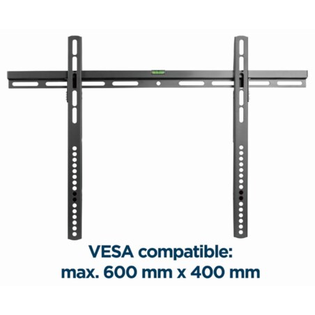 Gembird WM-70F-02 soporte para TV 177,8 cm (70") Negro