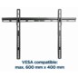 Gembird WM-70F-02 soporte para TV 177,8 cm (70") Negro