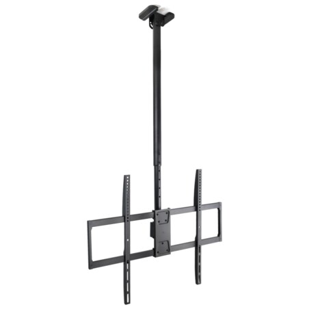 TooQ Soporte de Techo Extensible para Pantallas 50"-100", Negro