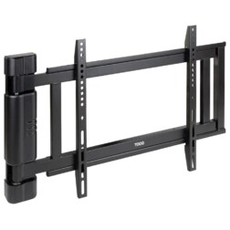 TooQ Soporte de pared Con regulación eléctrica para pantallas de 32” – 75”, Negro