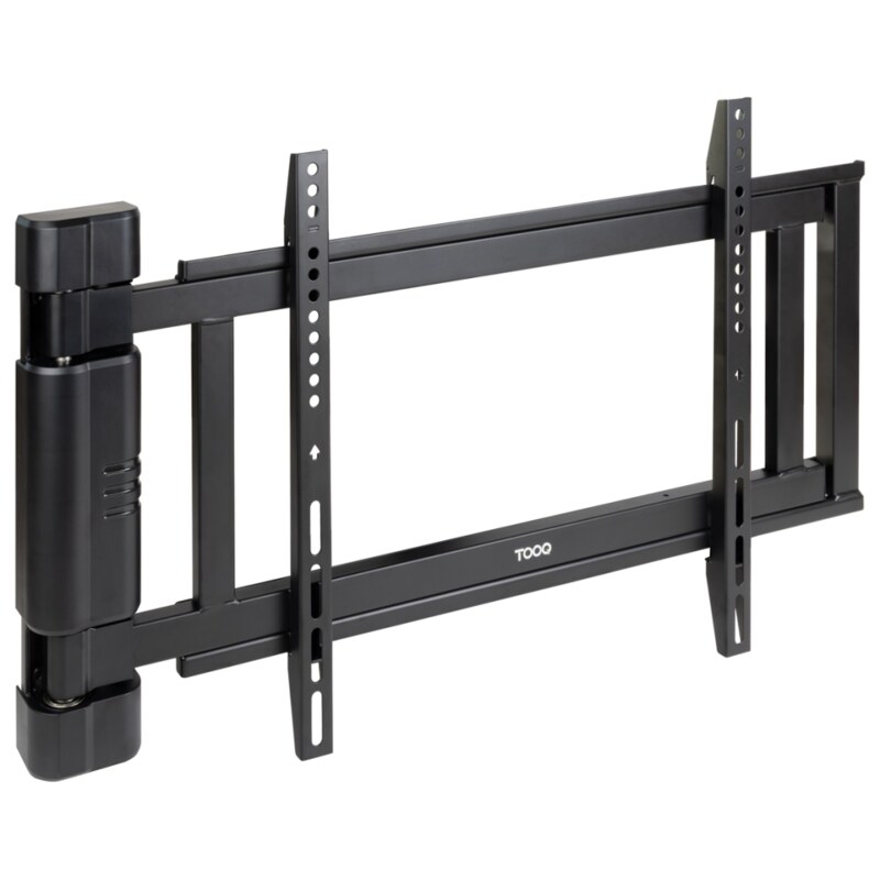 TooQ Soporte de pared Con regulación eléctrica para pantallas de 32” – 75”, Negro