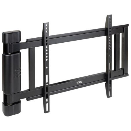 TooQ Soporte de pared Con regulación eléctrica para pantallas de 32” – 75”, Negro