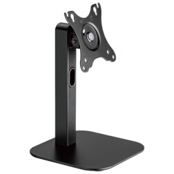 AISENS Soporte de Mesa Eco Giratorio e Inclinable Para Monitor/POS 2.5kg de 10"-24", Negro