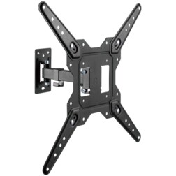 AISENS Soporte Eco Giratorio, Inclinable Para Monitor/TV 30kg (2 Pivotes) De 23-55, Negro