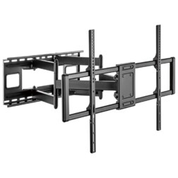 AISENS Soporte Pro Giratorio, Inclinable Y Nivelable Para Monitor/tv 120kg De 60-120, Negro