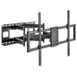 AISENS Soporte Pro Giratorio, Inclinable Y Nivelable Para Monitor/tv 120kg De 60-120, Negro