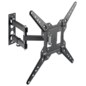 AISENS Soporte Eco Giratorio, Inclinable Para Monitor/TV 30kg (3 Pivotes) De 23-55, Negro