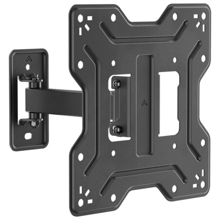 AISENS Soporte Eco Giratorio, Inclinable Para Monitor/TV 30kg (2 Pivotes) De 23"-43", Negro