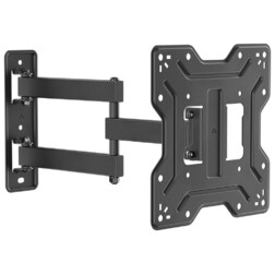 AISENS Soporte Eco Giratorio, Inclinable Para Monitor/TV 30kg (3 Pivotes) De 23"-43", Negro