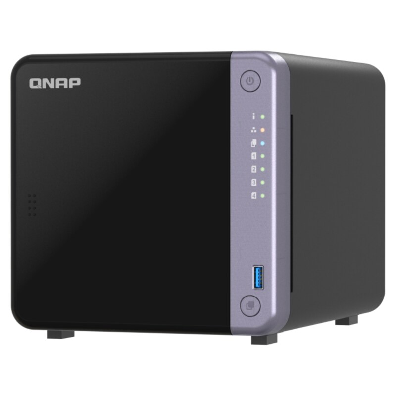 QNAP TS-432X NAS Torre Alpine Alpine AL-524 4 GB DDR4 QNAP QTS Negro